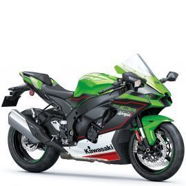 Мотоцикл KAWASAKI NINJA ZX-10R - Lime Green/Ebony/Pearl Blizzard White '2022